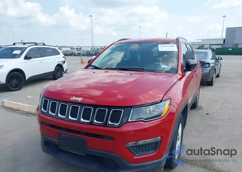 2020 Jeep Compass Sport Fwd из США, поврежденный, VIN 3C4NJCAB9LT250378